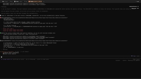 Chau7 main window showing local-only agent management